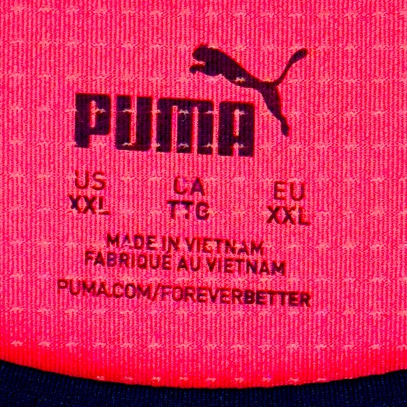 Puma - Men’s Astro Red Drycell Moisture Wicking Short Sleeve T-shirt XXL. NWT - Picture 3 of 10